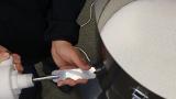 Inserting Collapsible Paddle